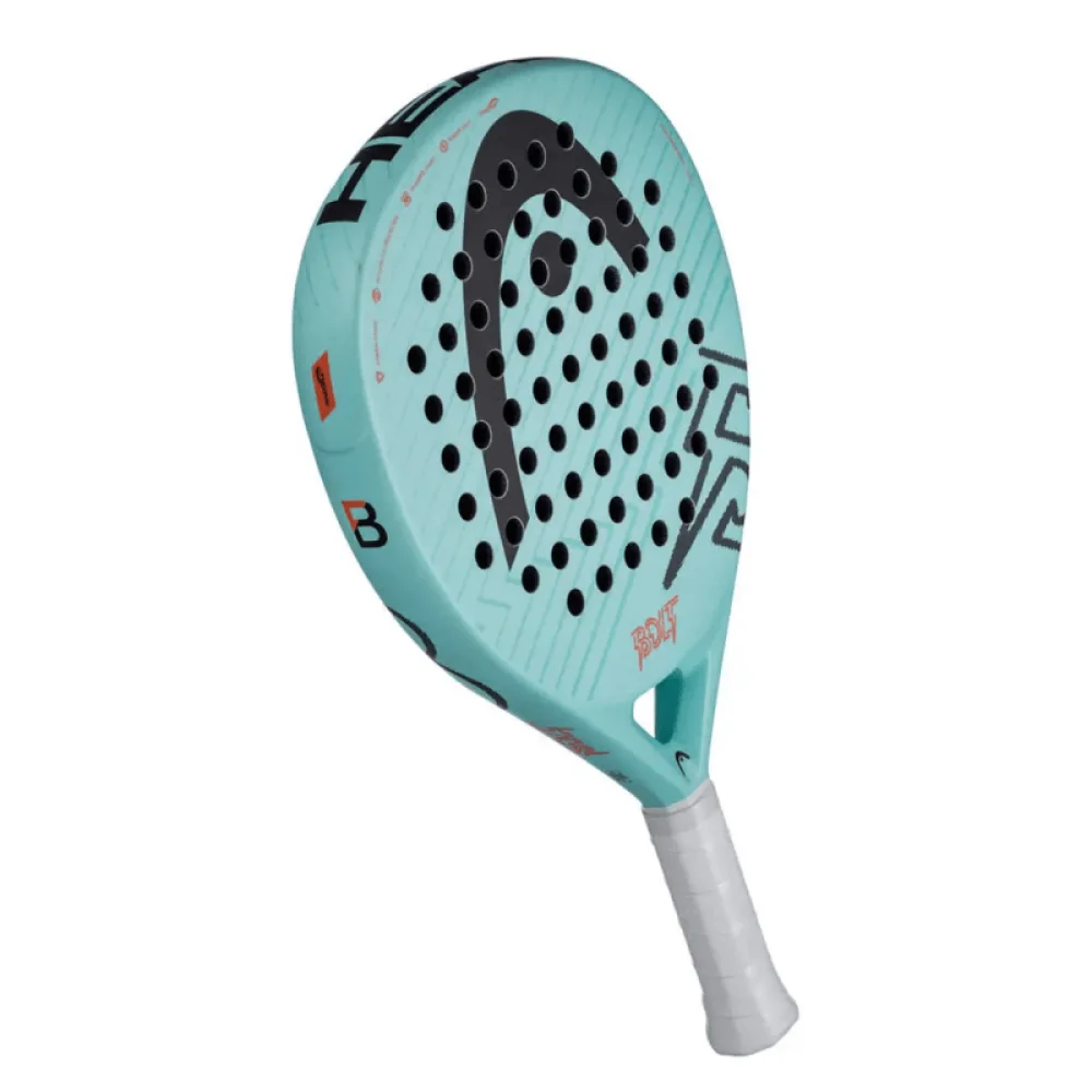 Head Bolt Tall/Black 2025 - Raquete de Padel para Iniciantes com Equilíbrio Perfeito entre Potência e Controlo - imagem 3