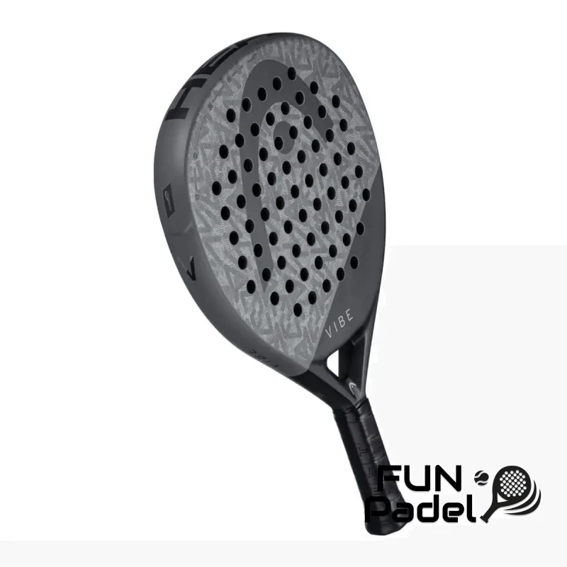 Head Vibe Grey/Black 2025 - Raquete de Padel Confortável para Iniciantes com Potência e Controlo - imagem 2