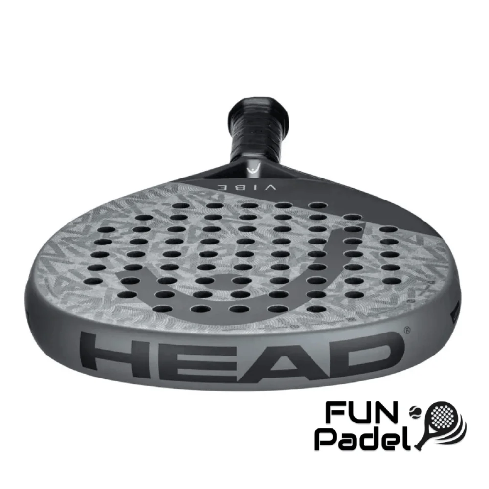 Head Vibe Grey/Black 2025 - Raquete de Padel Confortável para Iniciantes com Potência e Controlo - imagem 4