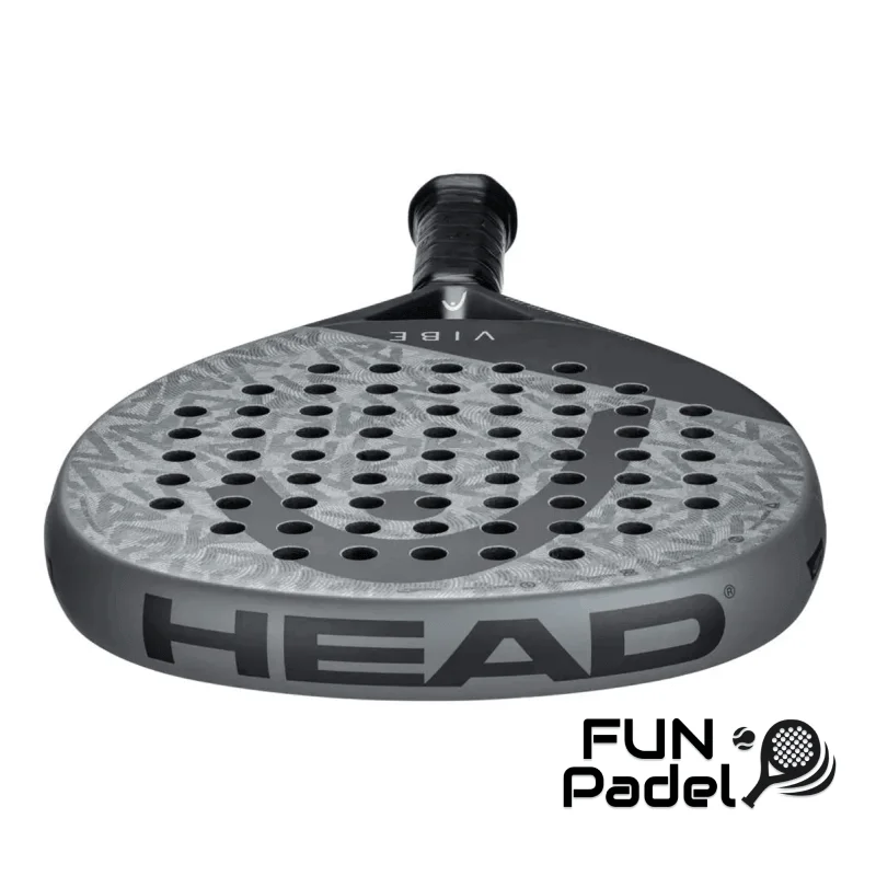 Head Vibe Grey/Black 2025 - Raquete de Padel Confortável para Iniciantes com Potência e Controlo - imagem 4
