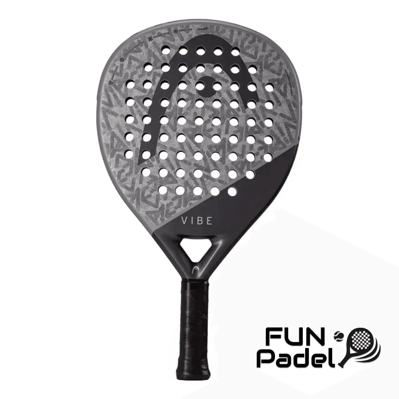 Head Vibe Grey/Black 2025 - Raquete de Padel Confortável para Iniciantes com Potência e Controlo - imagem 1