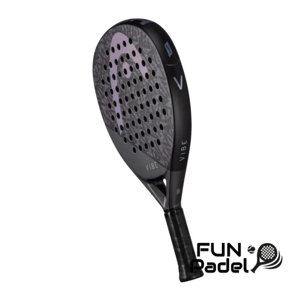 Head Vibe Black/Purple 2025 - Stylish and Balanced Padel Racket for Beginners - image 3
