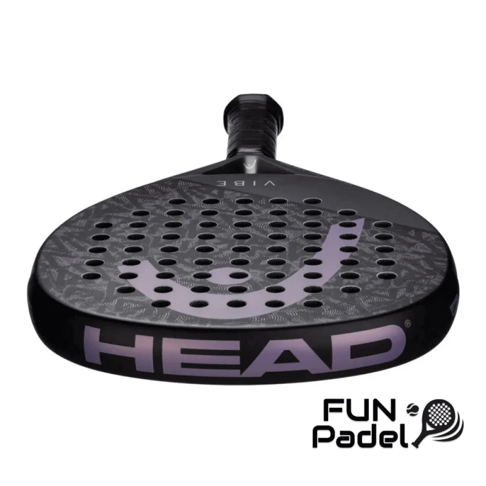 Head Vibe Black/Purple 2025 - Stylish and Balanced Padel Racket for Beginners - image 4