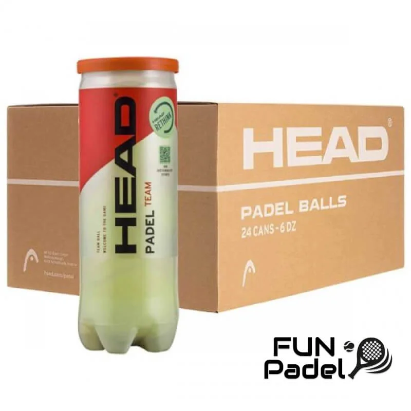 HEAD Padel – Bolas Acessíveis em Pack Grande para Treino e Uso Recreativo - imagem 1