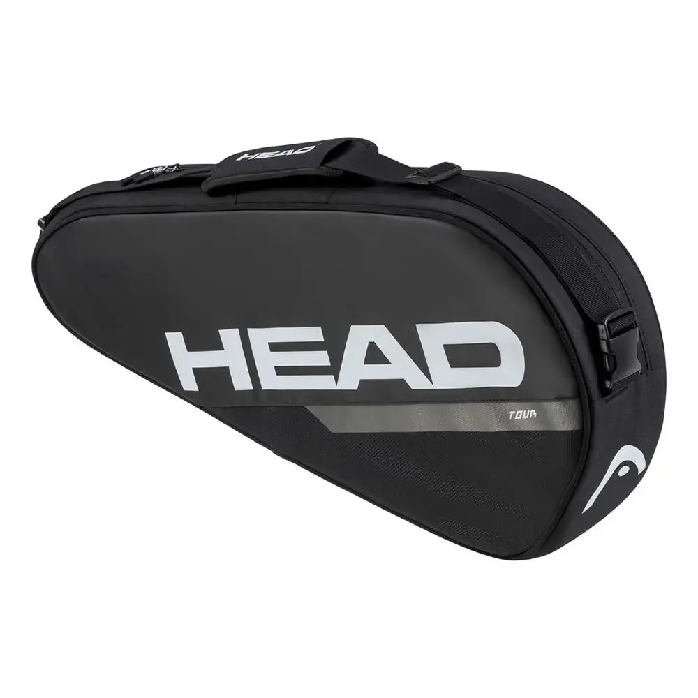 Head Tour S White Black – padel bag for three rackets - image 1