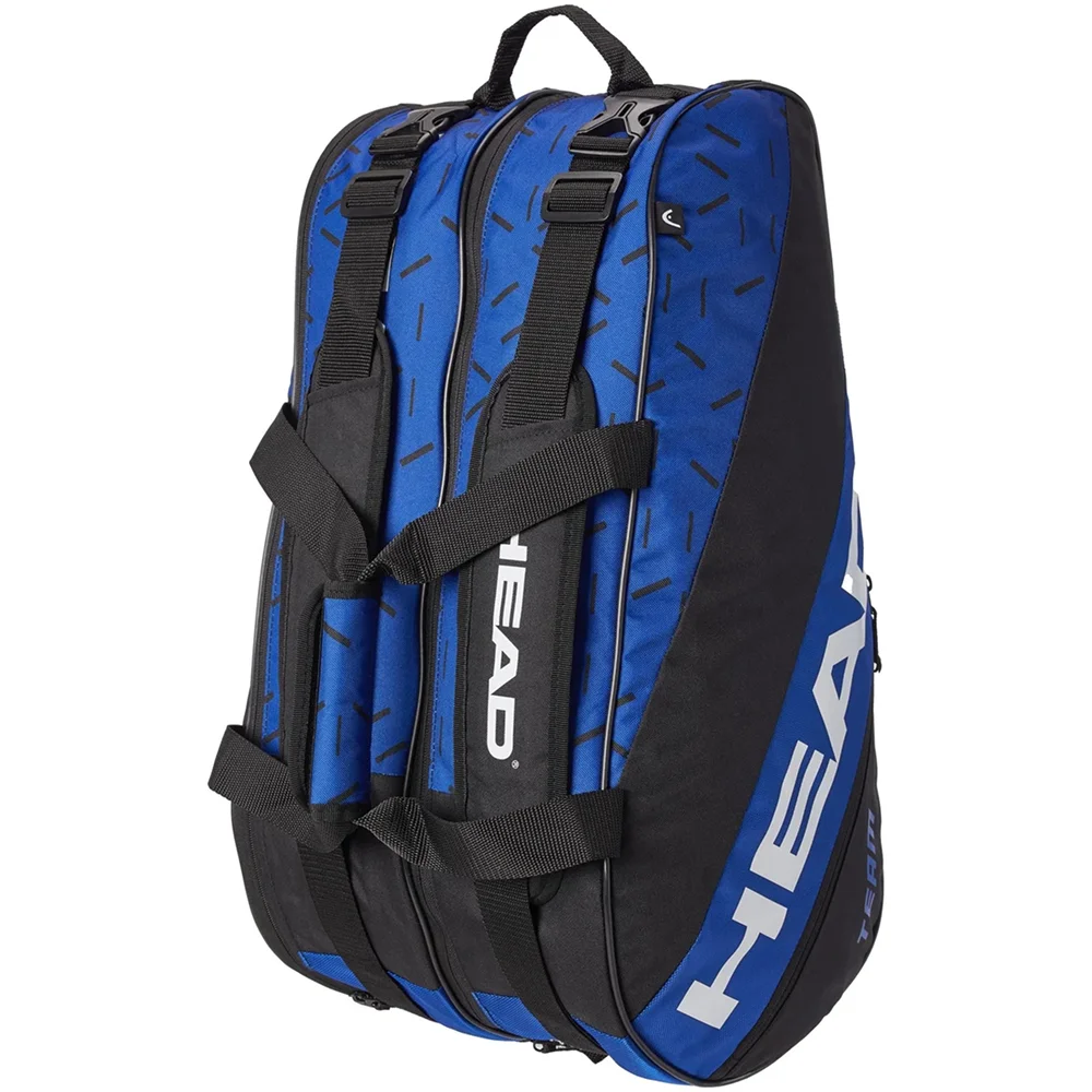 Bolsa de padel Head Team Padel Black Blue 2024 – elegante, espaçosa e ecológica com proteção térmica CCT+ - imagem 4