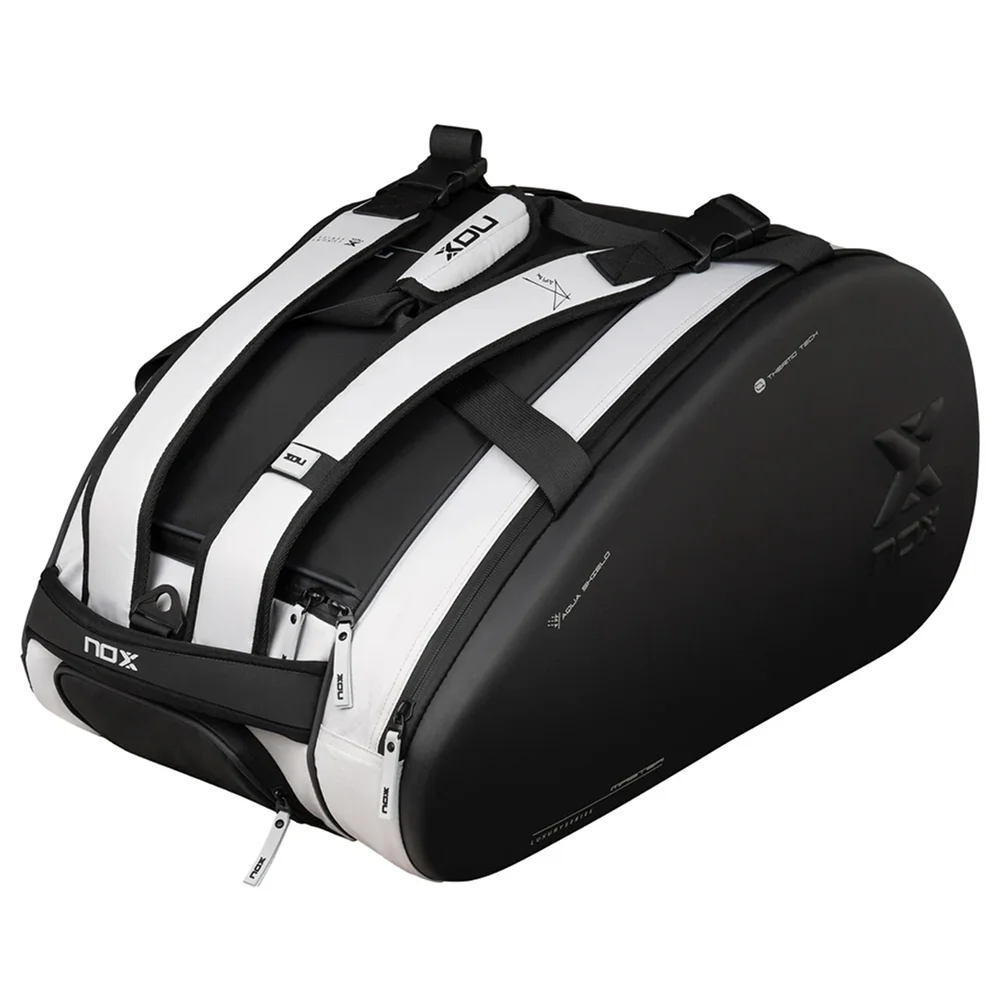 Nox Sports Bag Luxury Master Series Black White – saco desportivo premium com proteção térmica e design moderno - imagem 1