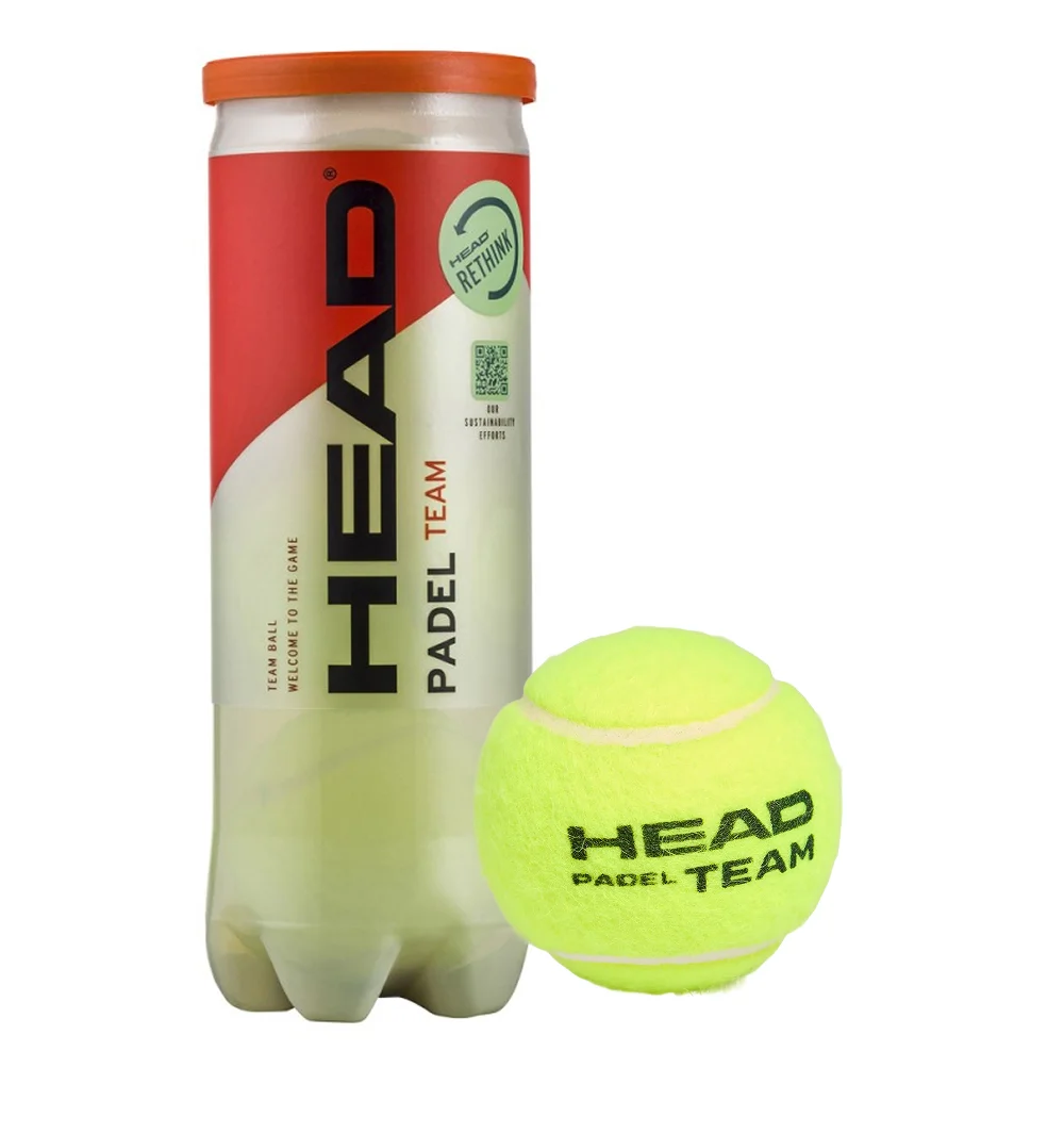 Head Team 3 Padel Balls Single Can