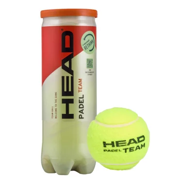 Head Team 3 Padel Balls Single Can