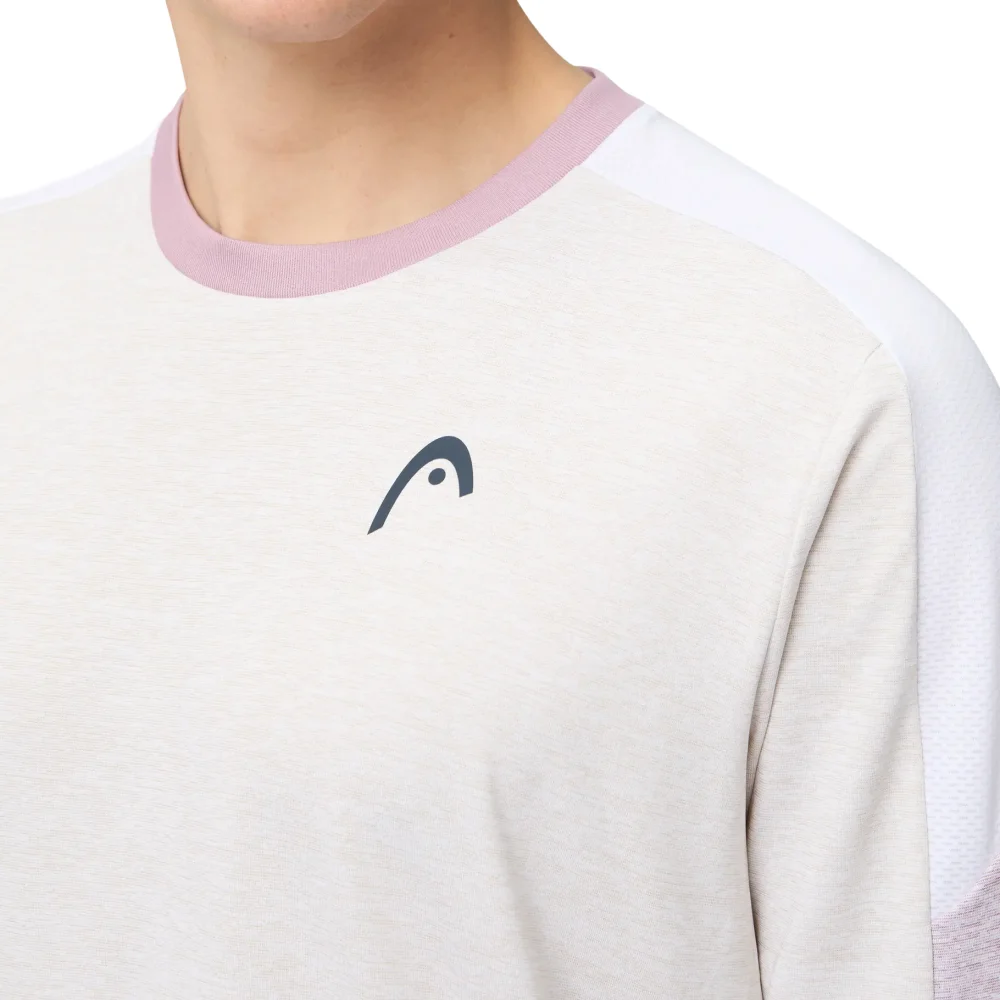 Head PLAY Tech Men’s T-Shirt – White - image 2