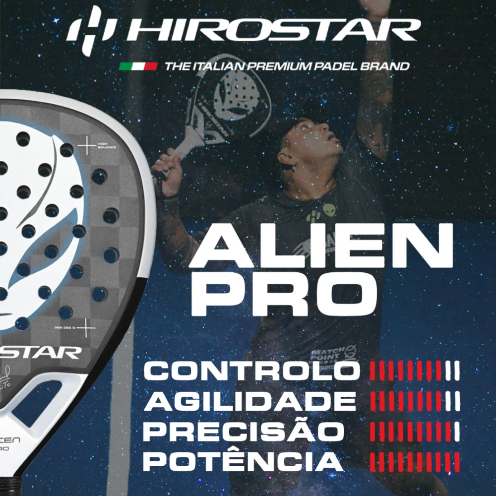 Hirostar Alien Pro 2025 – Raquete Pro de Ataque de Tolito Aguirre - imagem 6