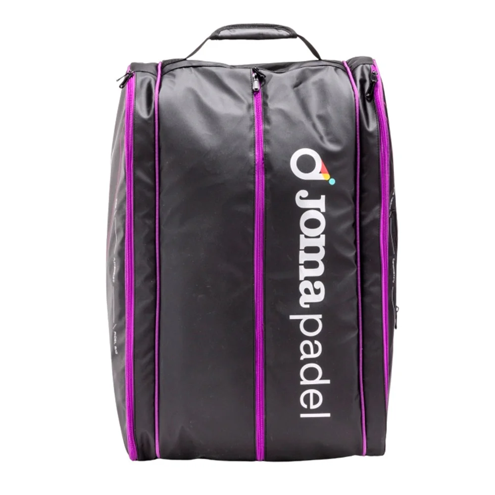 Joma Padel Racket Bag APPT Violet Black — mochila desportiva profissional inspirada no Asia Pacific Padel Tour - imagem 3
