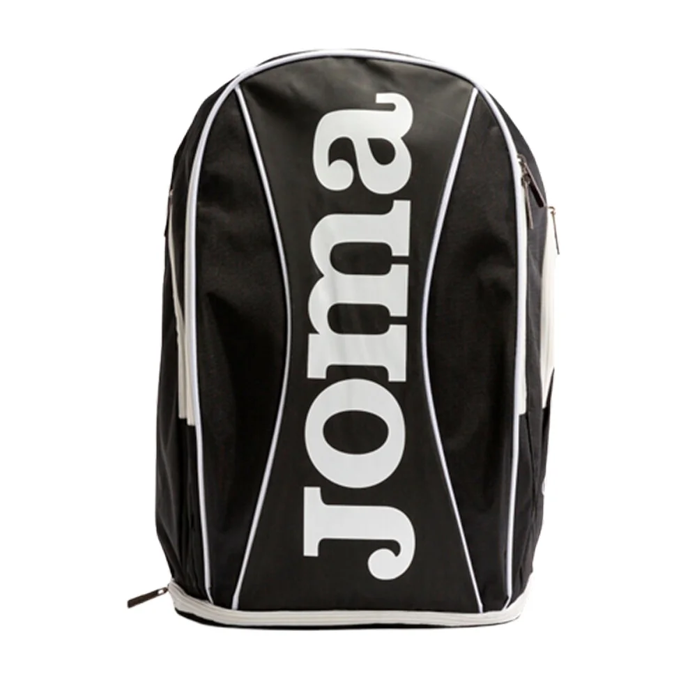 Joma Backpack Shoe Bag Open Black White – mochila desportiva e saco para calçado para ginásio e padel - imagem 2