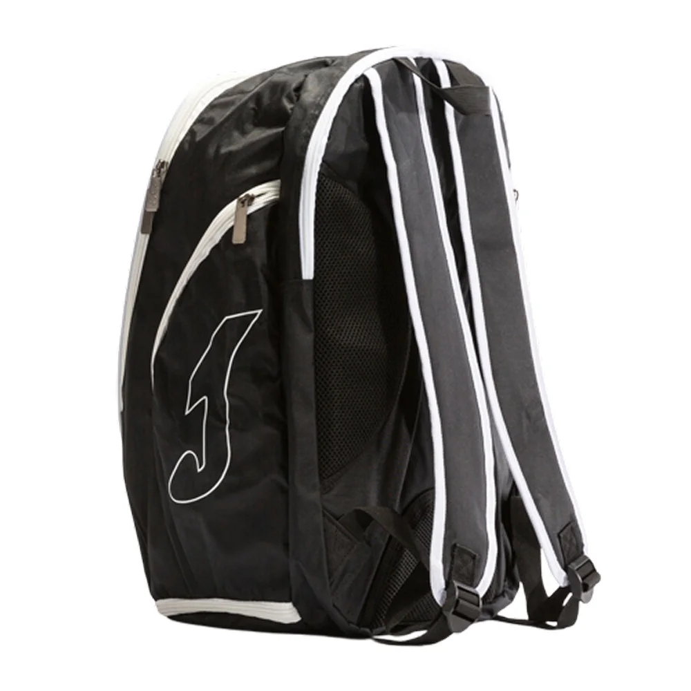 Joma Backpack Shoe Bag Open Black White – mochila desportiva e saco para calçado para ginásio e padel - imagem 3