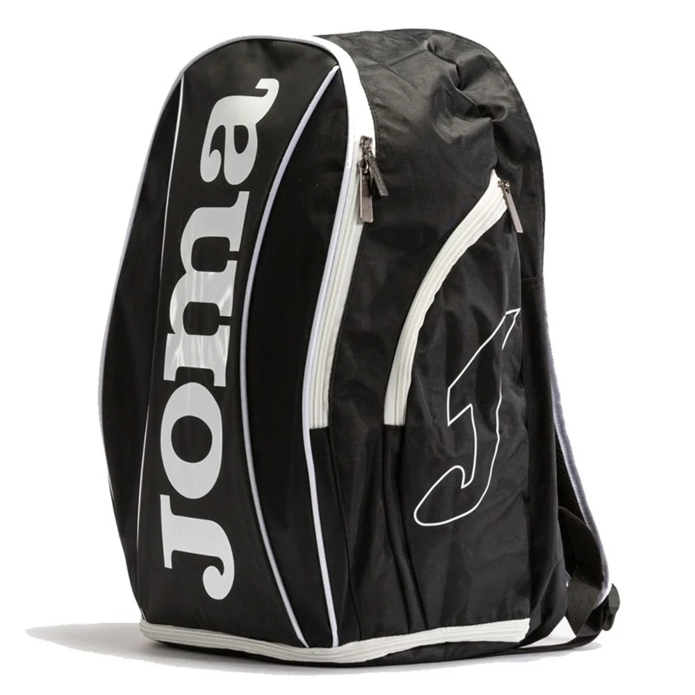 Joma Backpack Shoe Bag Open Black White – mochila desportiva e saco para calçado para ginásio e padel - imagem 1