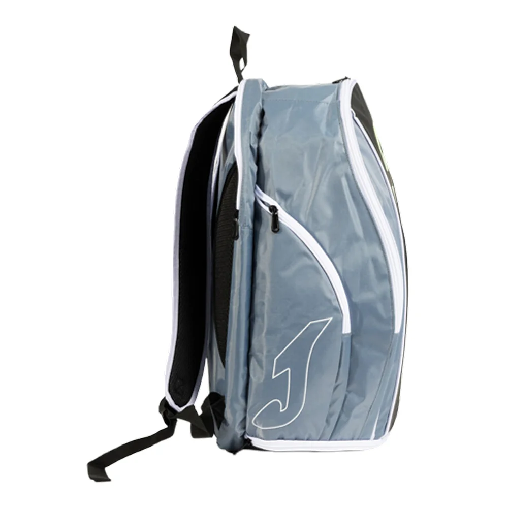 Joma Backpack Shoe Bag Open Blue Lime – mochila desportiva elegante com compartimento para calçado - imagem 4