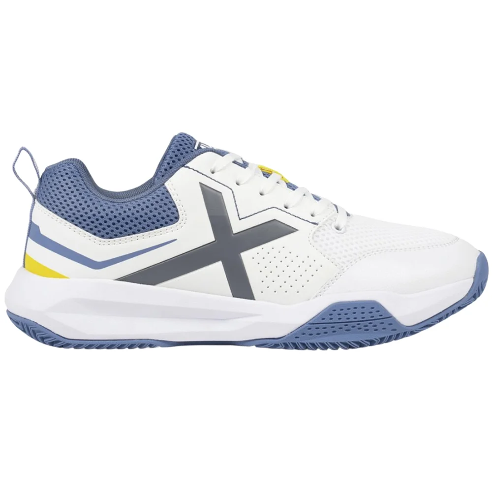 Munich Focus 04 White Blue 2026 – Comfortable Padel Shoes - image 1
