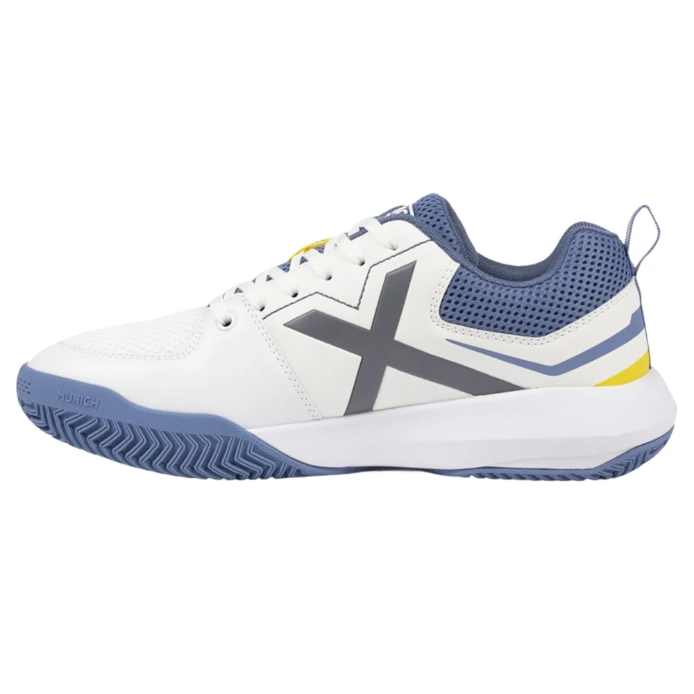 Munich Focus 04 White Blue 2026 – Comfortable Padel Shoes - image 3
