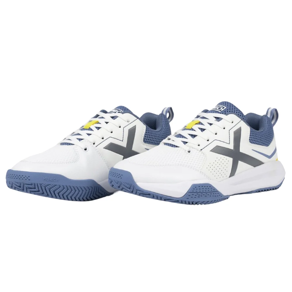 Munich Focus 04 White Blue 2026 – Comfortable Padel Shoes - image 4