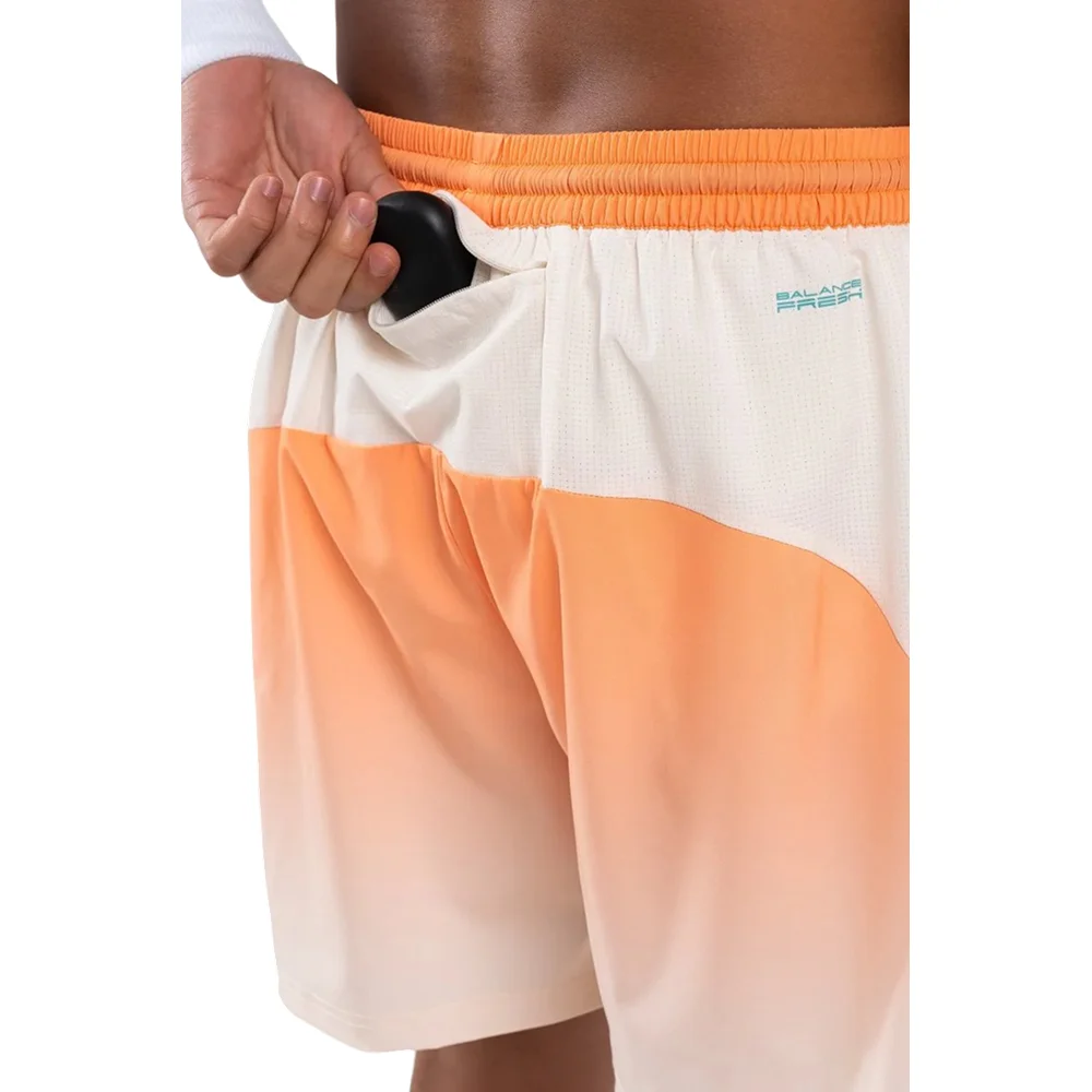 Nox Pro Men's Short Mock Orange Degraded – men’s padel shorts Balance Fresh - image 4