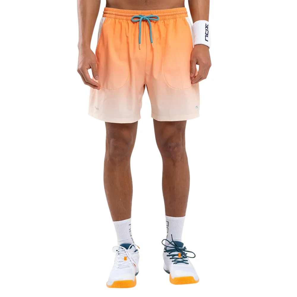 Nox Pro Men's Short Mock Orange Degraded – men’s padel shorts Balance Fresh - image 5