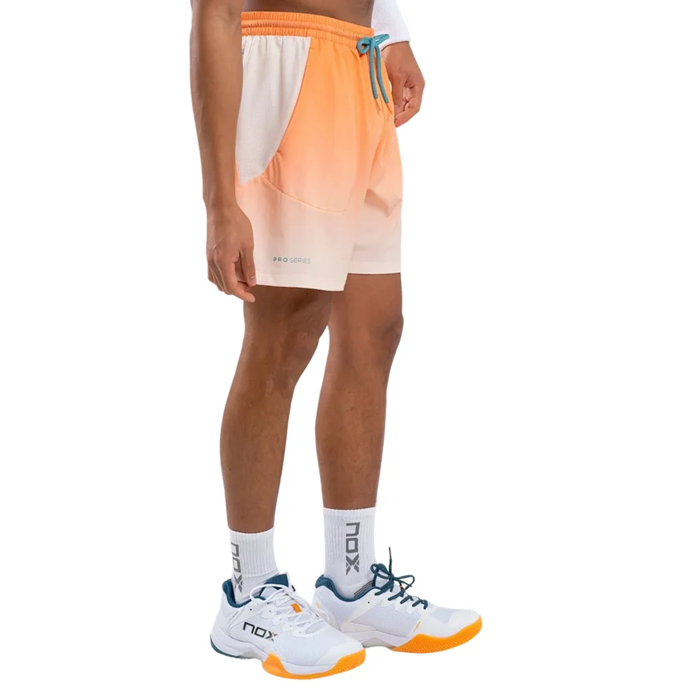Nox Pro Men's Short Mock Orange Degraded – men’s padel shorts Balance Fresh - image 6