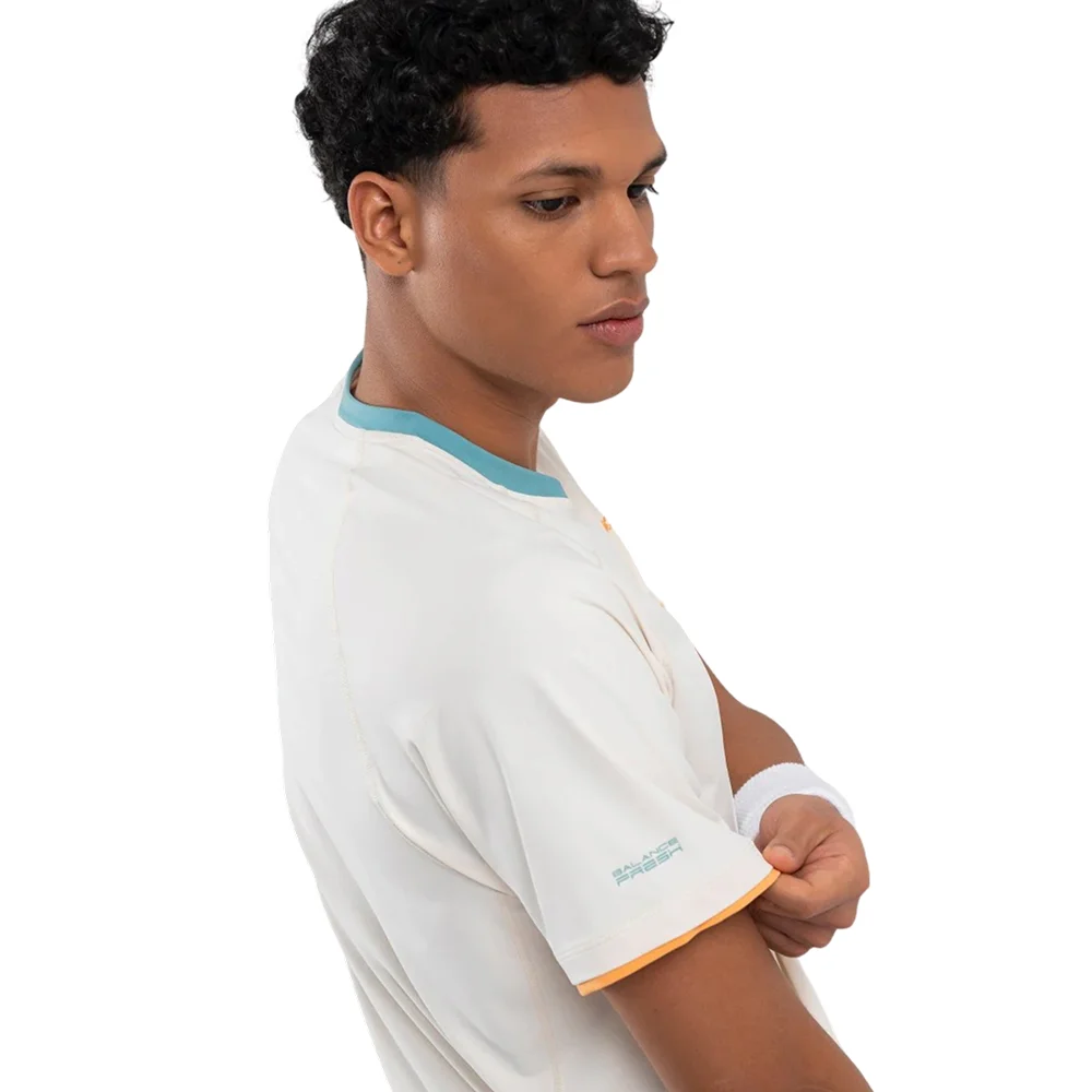 Nox Pro Men's T-shirt Vanilla Ice – padel training t-shirt - image 3