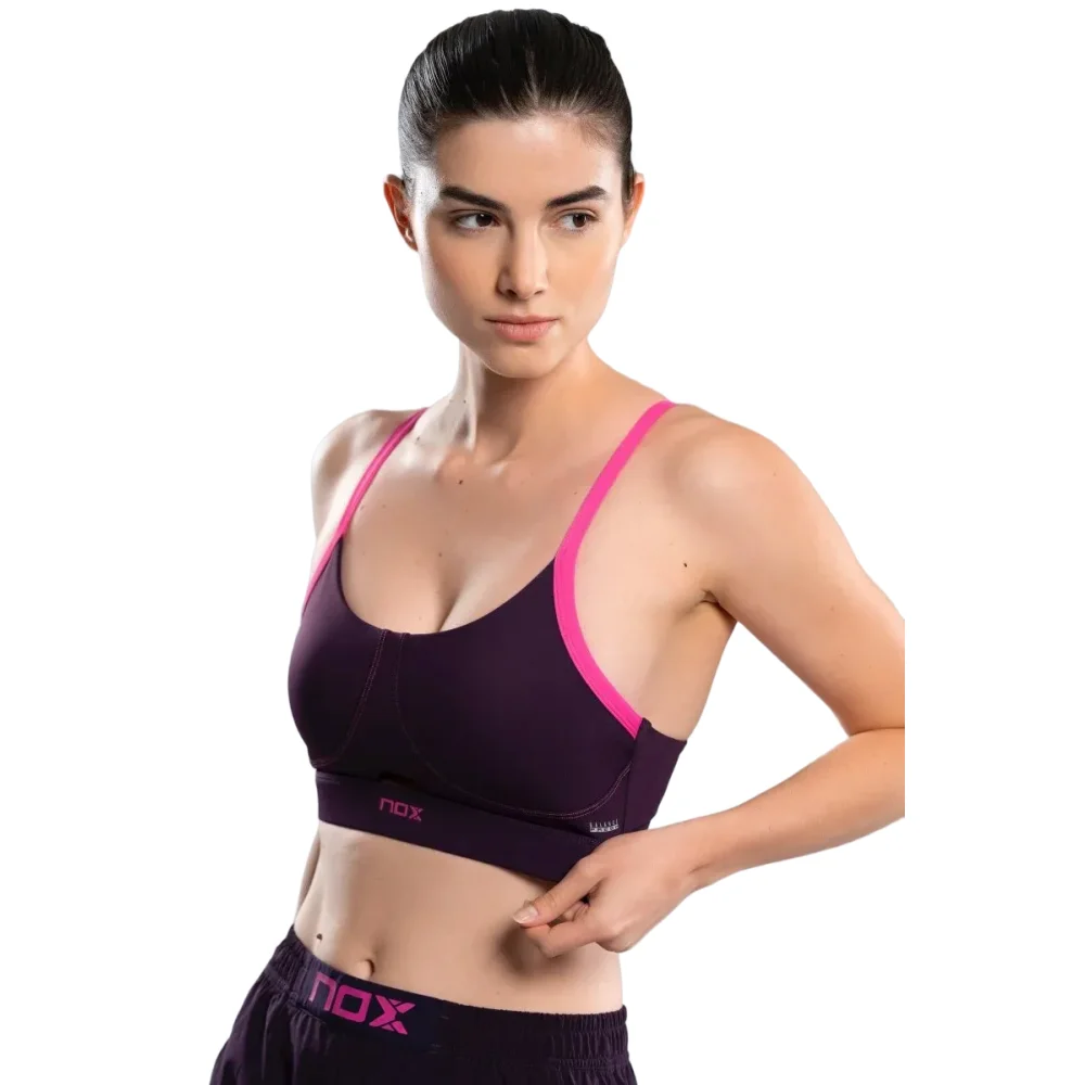 Nox Pro Sports Bra - Deep Purple - image 4