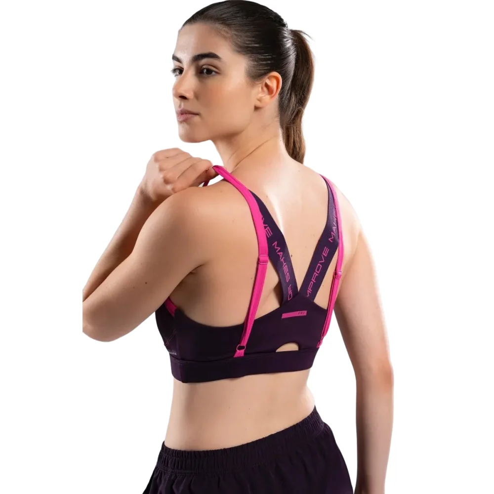 Nox Pro Sports Bra - Deep Purple - image 5