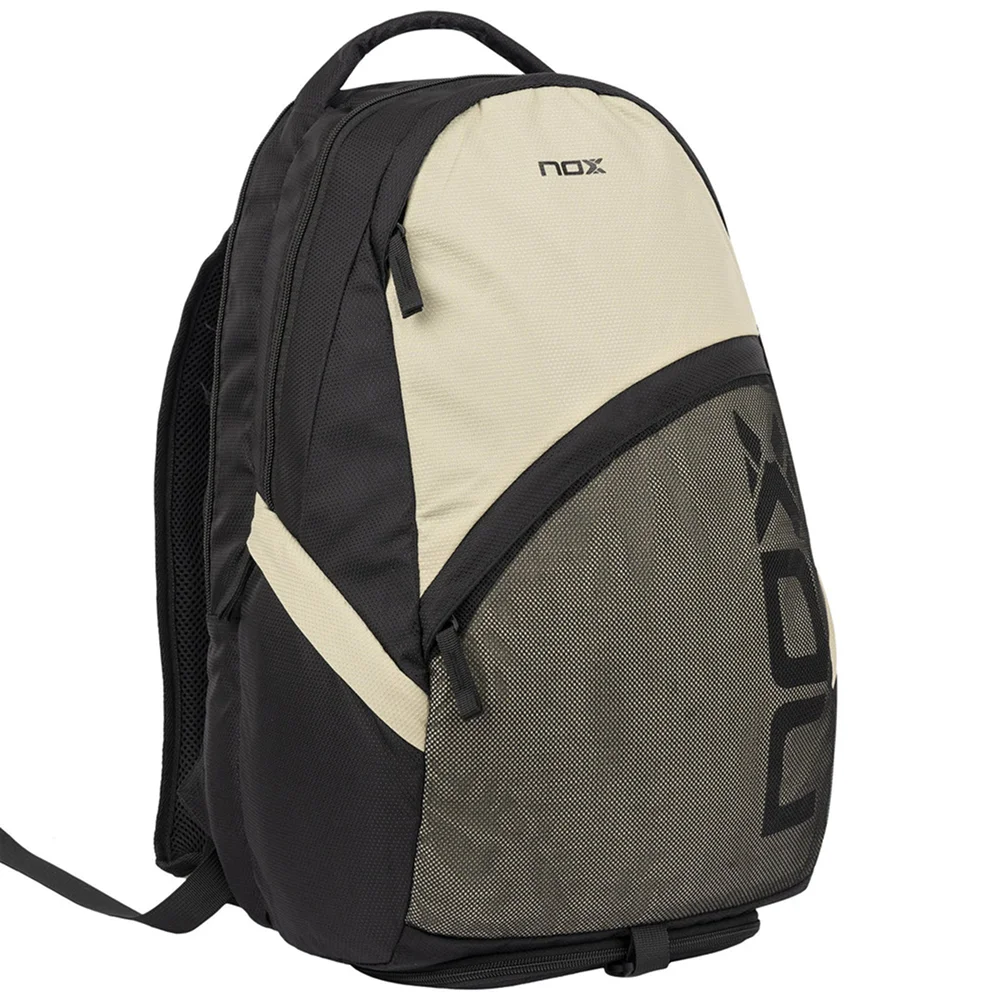 Nox Street Black Light Grey – mochila urbana de padel com compartimento ventilado para calçado - imagem 2