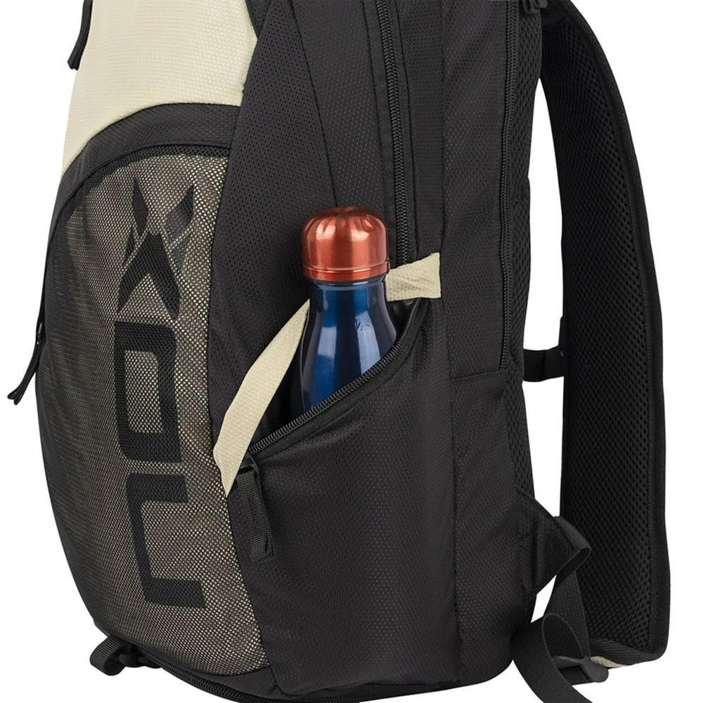 Nox Street Black Light Grey – mochila urbana de padel com compartimento ventilado para calçado - imagem 7