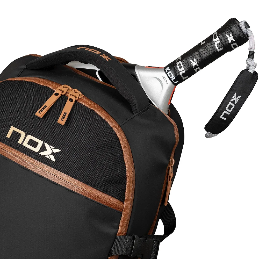 Nox Backpack Luxury Open Series Black Brown — mochila premium Agustín Tapia com Efficient Organization - imagem 5