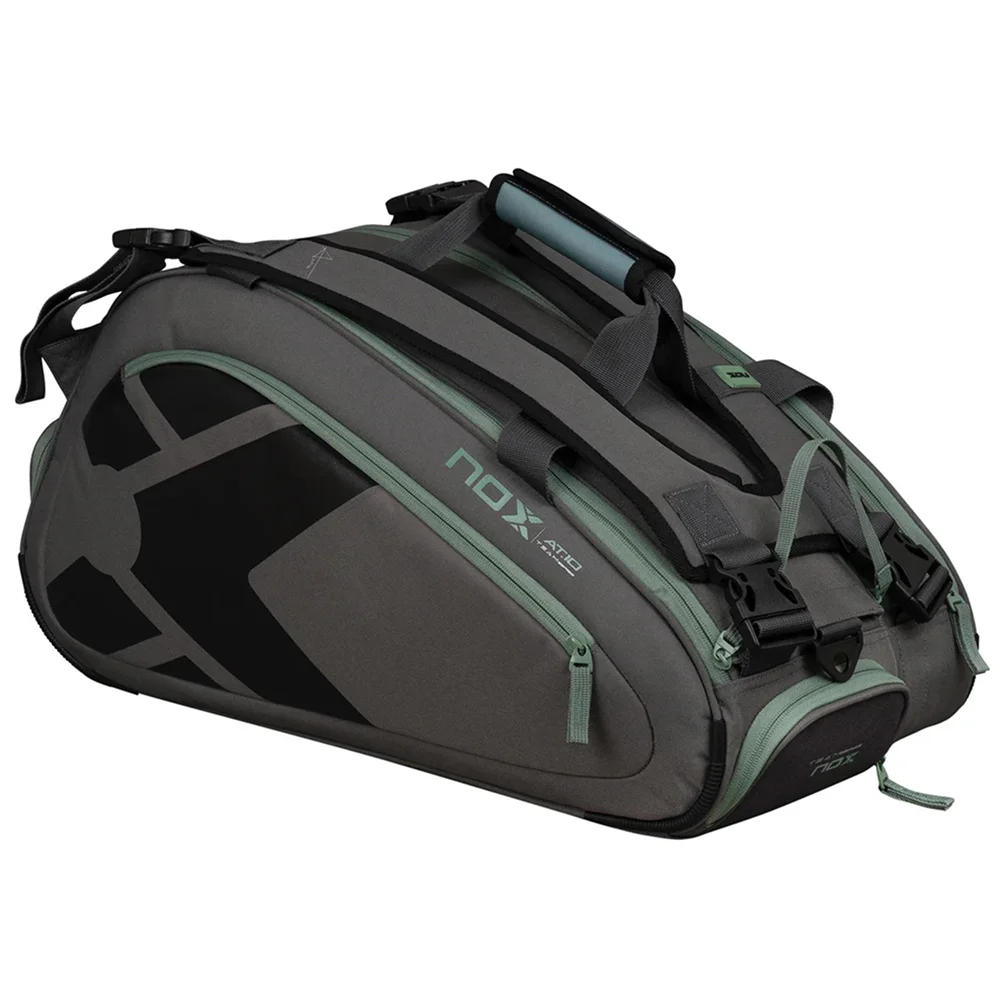 Nox Padelbag AT10 Team Grey Green – mala de padel elegante e funcional - imagem 1