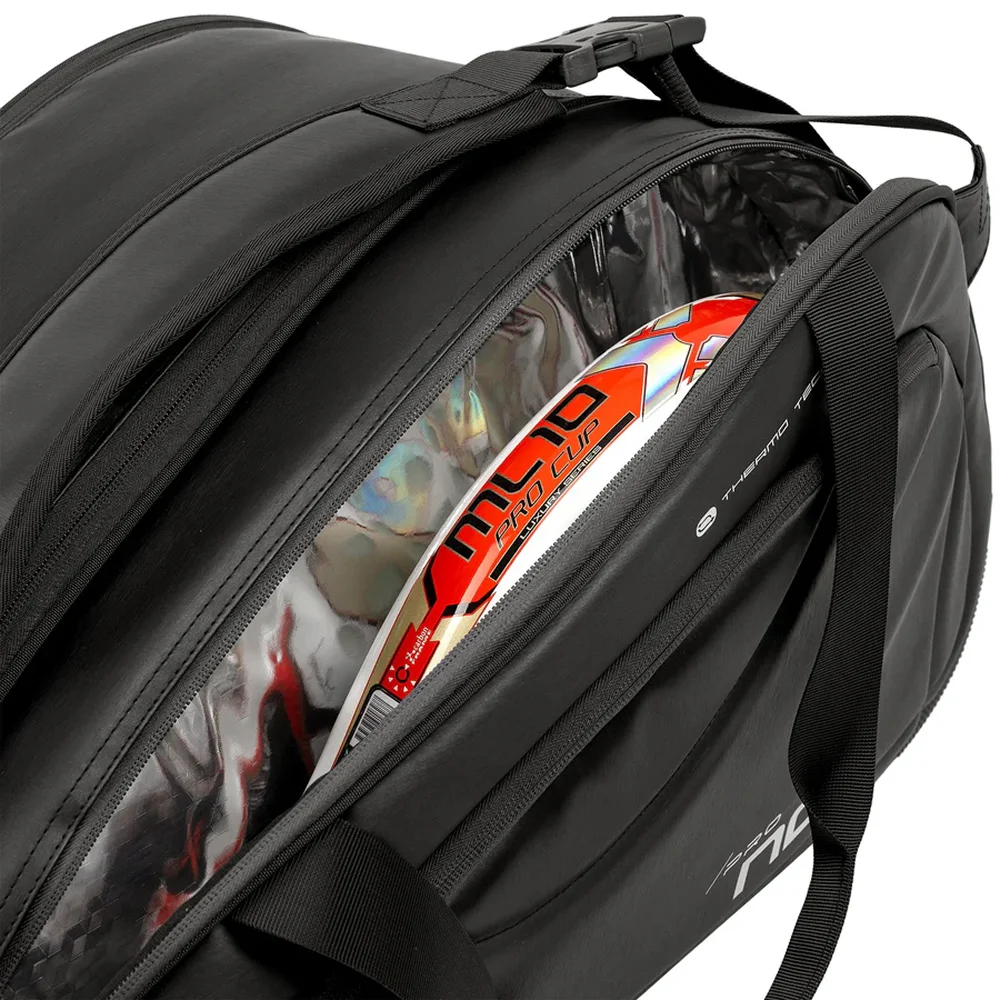 Nox Padelbag Pro Series Black — padel racket bag with Nox TermoTech thermal protection - image 6