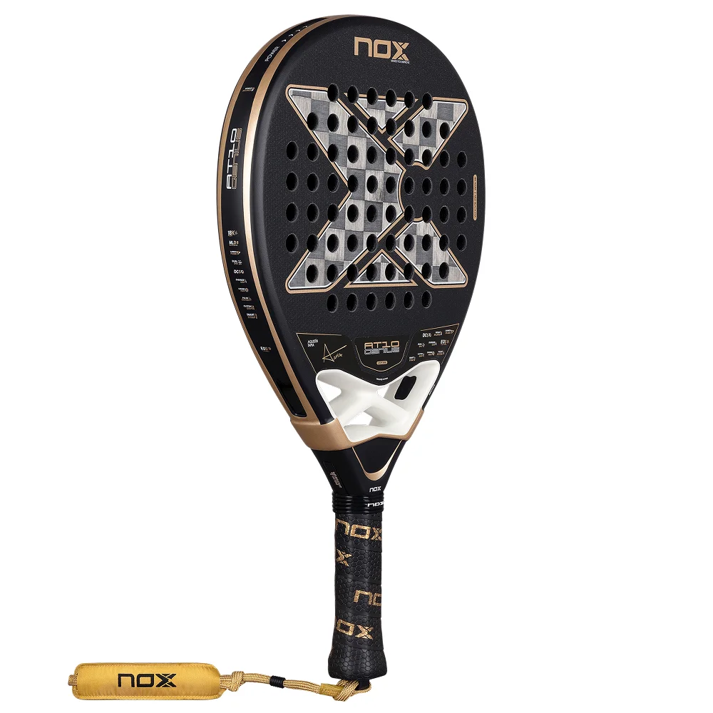Nox AT10 Luxury Genius 18K Alum 2026 — professional padel racket with adjustable balance - image 2