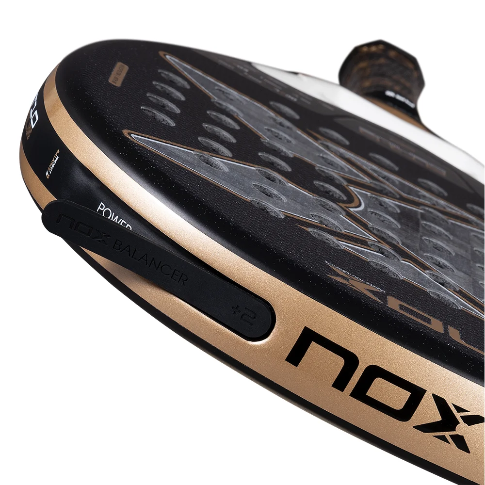 Nox AT10 Luxury Genius 18K Alum 2026 — professional padel racket with adjustable balance - image 5