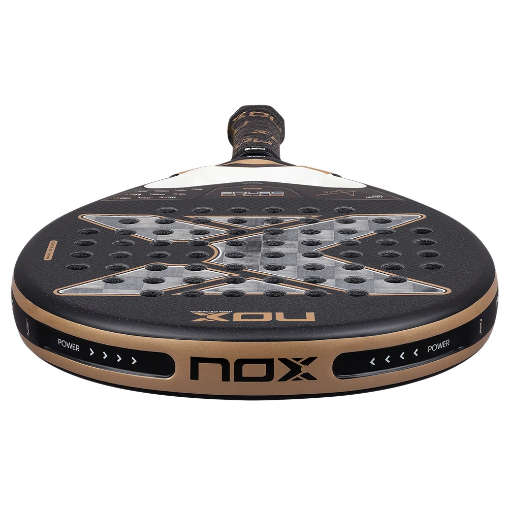 Nox AT10 Luxury Genius 18K Alum 2026 — professional padel racket with adjustable balance - image 3