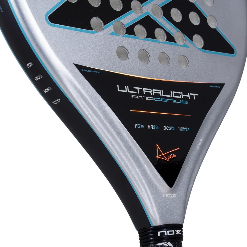 Nox AT10 Genius Ultralight - Raquete de padel ultraleve para controlo e manobrabilidade - imagem 4