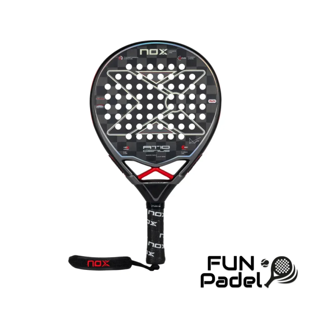 Nox AT10 Genius 18K By Agustín Tapia 2023 – Professional Padel Racket - image 1
