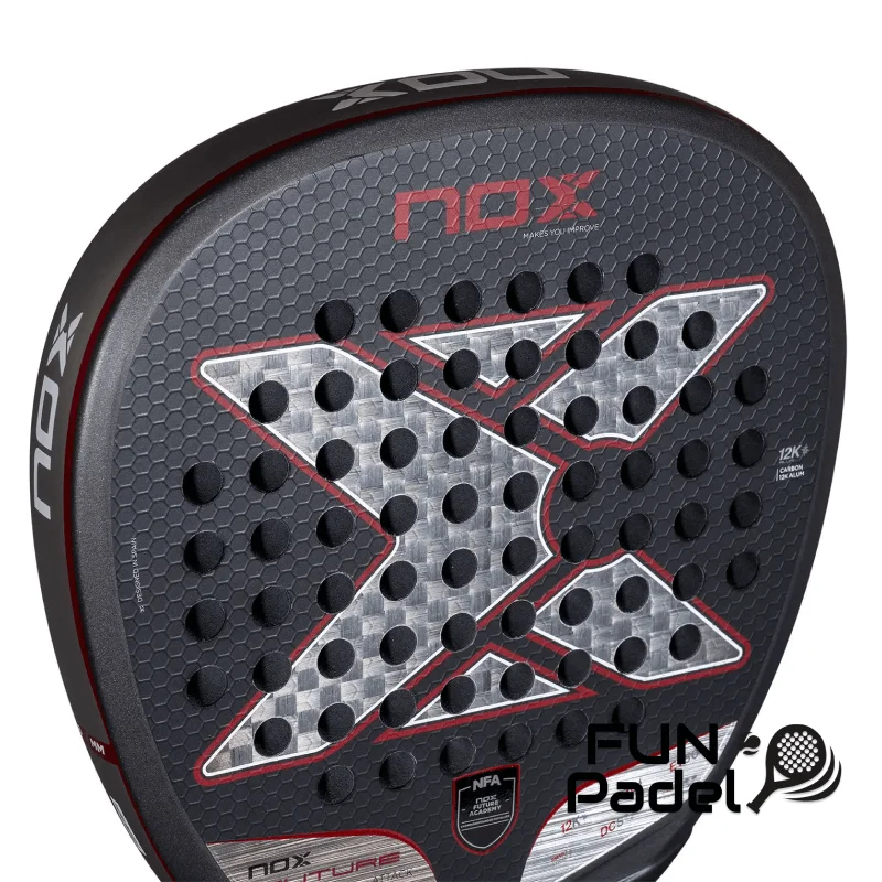 Nox Future Attack 12k Alum - Raquete agressiva para um estilo de jogo ofensivo - imagem 4