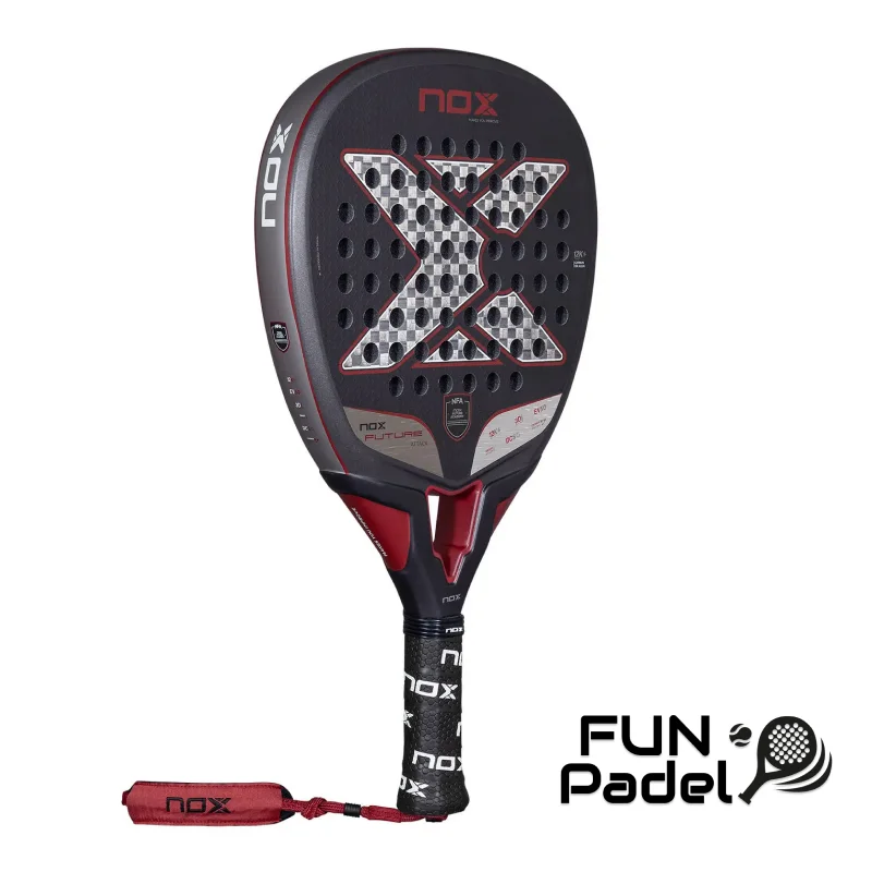 Nox Future Attack 12k Alum - Raquete agressiva para um estilo de jogo ofensivo - imagem 2