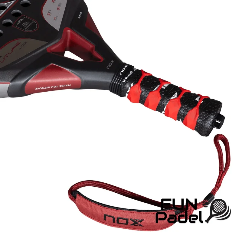 Nox Future Attack 12k Alum - Raquete agressiva para um estilo de jogo ofensivo - imagem 6