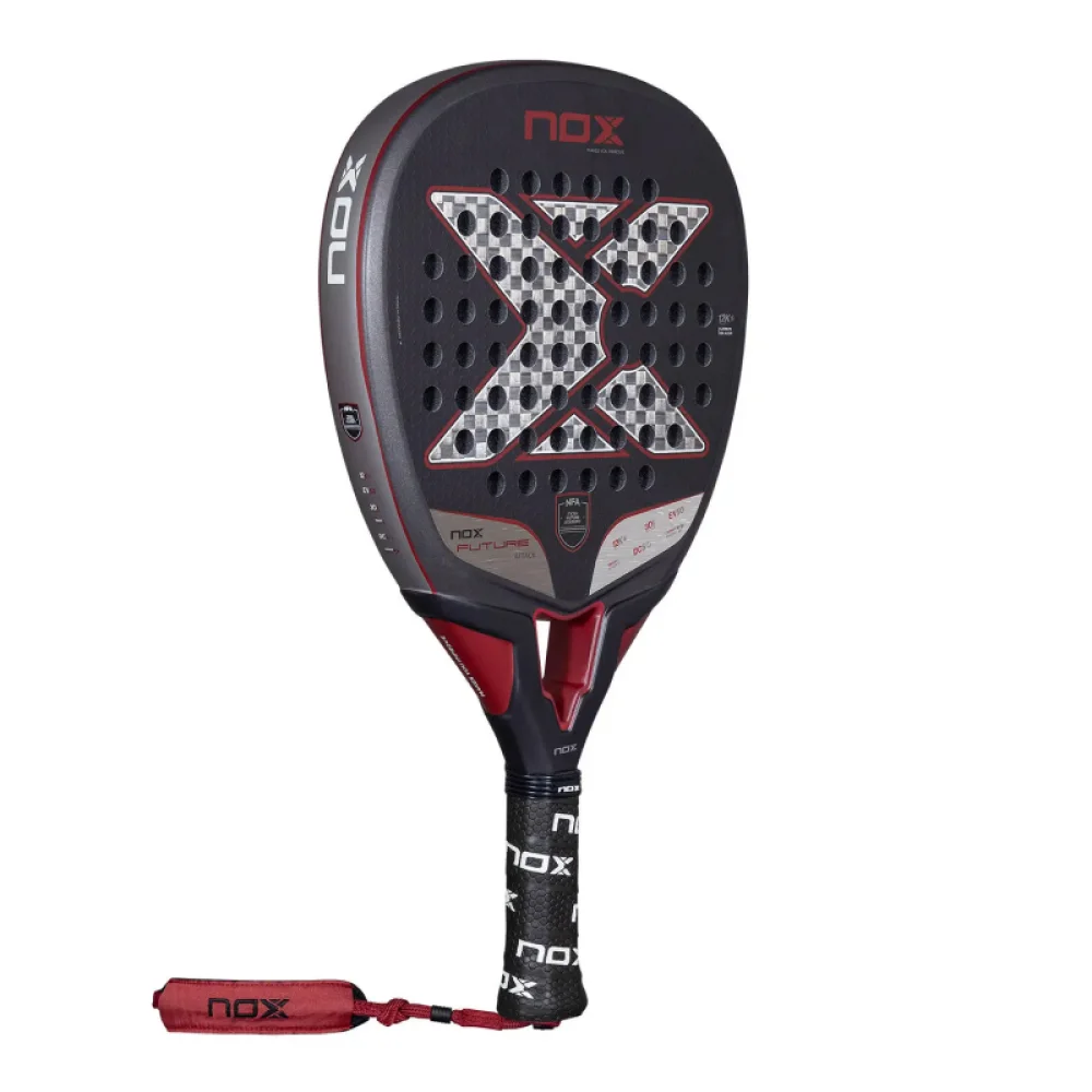 Nox Future Attack 12k Alum - Raquete agressiva para um estilo de jogo ofensivo - imagem 2