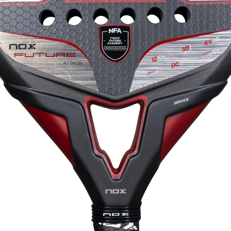 Nox Future Attack 12k Alum - Aggressive racket for attacking style - image 3