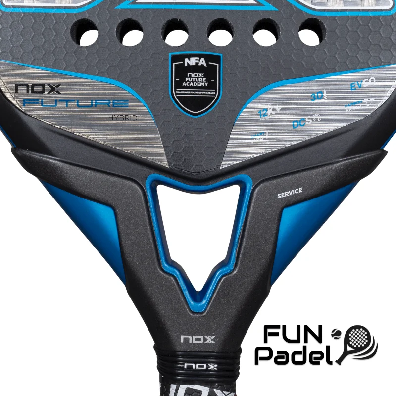 Nox Future Hybrid 12k Alum - Raquete inovadora com carbono 12K - imagem 5