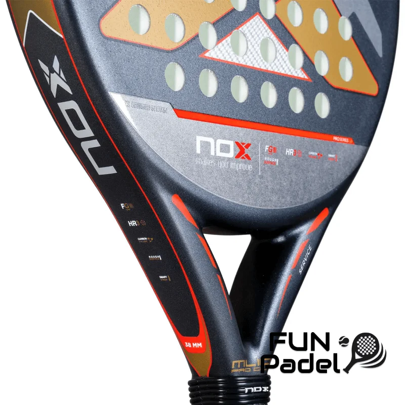 Nox ML10 Pro Cup Rough Surface Edition 2025 - Racket with rough surface - image 5