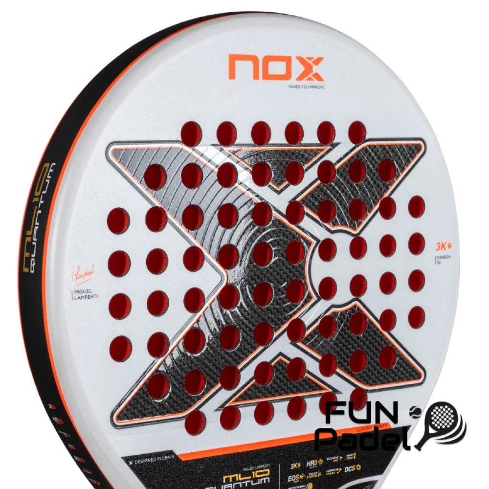 Nox ML10 Quantum 3K Miguel Lamperti 2025 - Professional padel racket - image 3