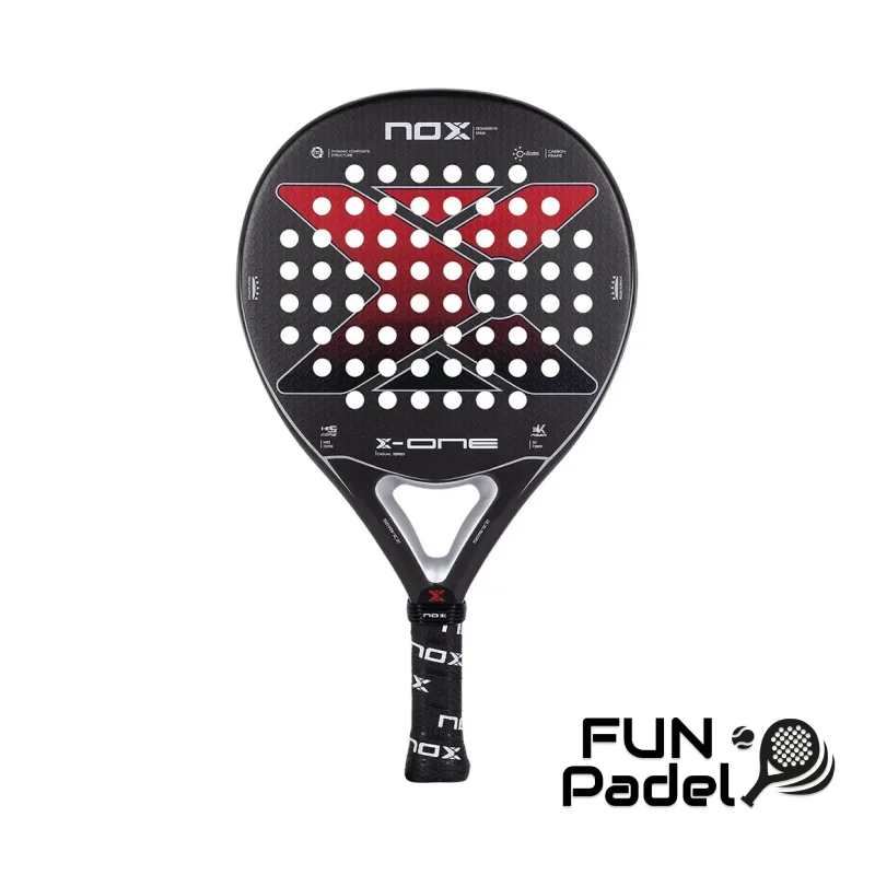NOX X-ONE EVO RED – A Raquete de Padel Ideal para Iniciantes e Intermédios - imagem 1