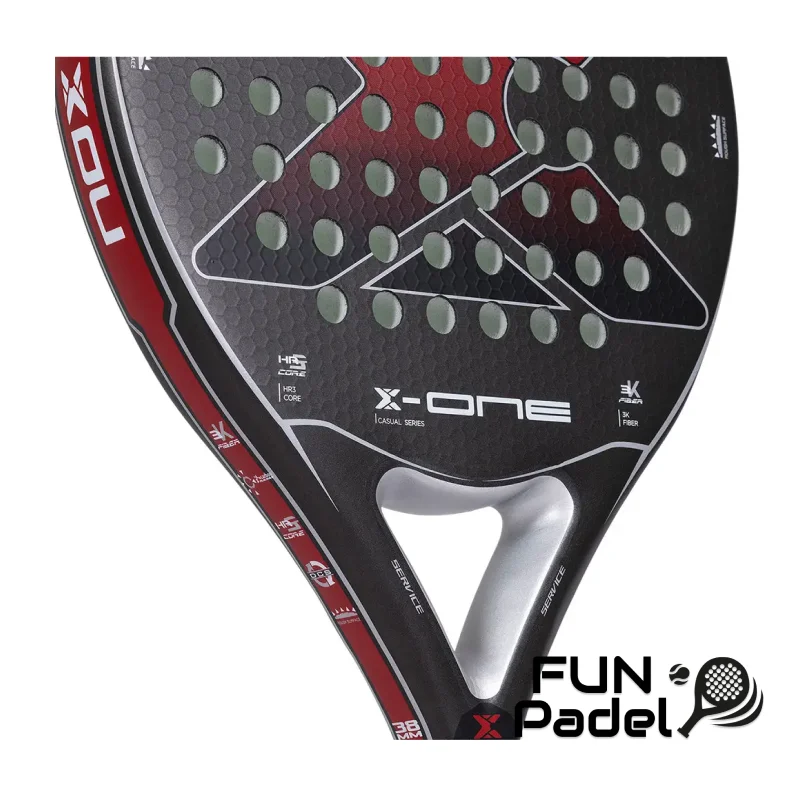 NOX X-ONE EVO RED – A Raquete de Padel Ideal para Iniciantes e Intermédios - imagem 2
