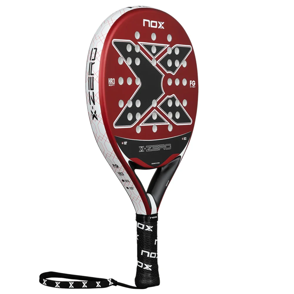 Nox X-Zero Red – round shape control padel racket with soft EVA foam - image 2